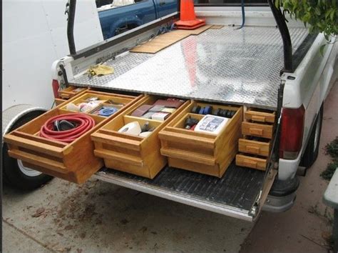 diy metal truck tool box|homemade truck bed tool storage.